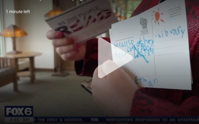 News coverage: postcard campaign on Fox 6